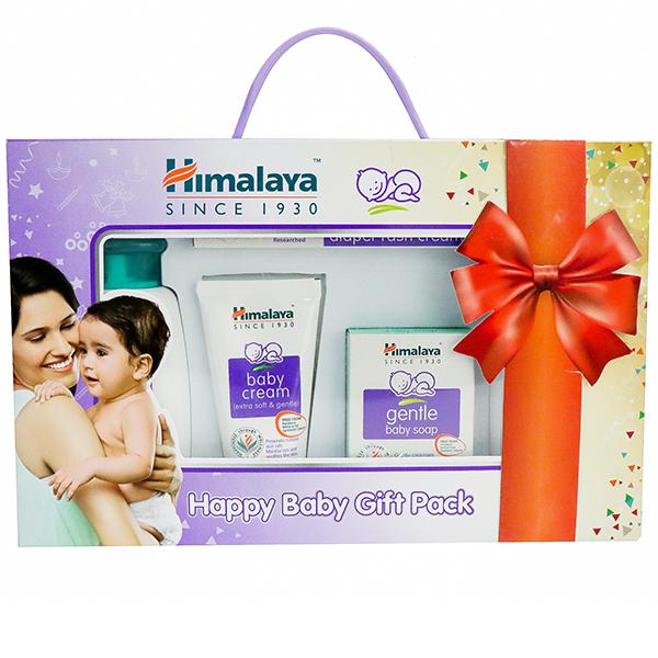 HIMALAYA Happy Baby Gift Pack (5 IN 1 - 2 No's Gift Set) (White)