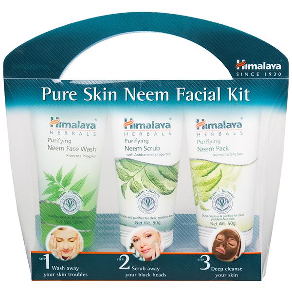 Buy Himalaya Pure Skin Neem Facial Kit (Face Wash 50 ml, Face Scrub 50 ...