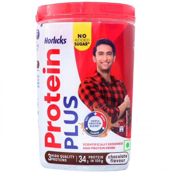 Buy Horlicks Protein Plus No Added Sugar Chocolate Powder Jar 400 g Buy Horlicks Protein Plus No Added Sugar Chocolate Powder Jar 400 g