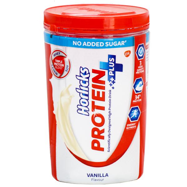Buy Horlicks Protein Plus No Added Sugar Vanilla Powder Jar 400 g Buy Horlicks Protein Plus No Added Sugar Vanilla Powder Jar 400 g