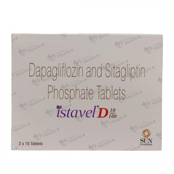 Buy Istavel D 10/100 mg Tablet (15 Tab) Online at Best price in India ...