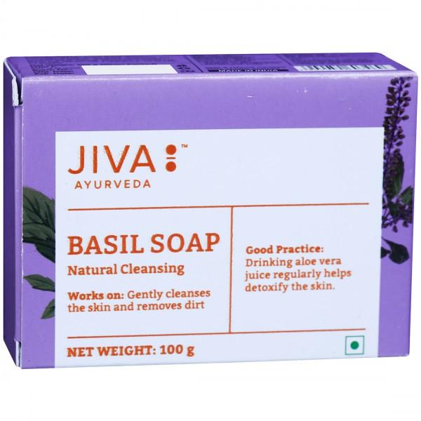 Buy Jiva Ayurveda Basil Soap 100 g Online Flipkart Health