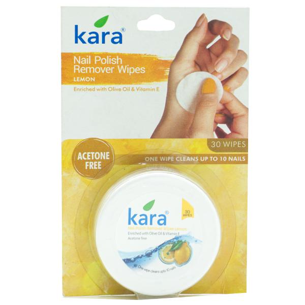 Buy Kara Nail Polish Remover Wipes, Rose, 30 Pieces Online at Low Prices in  India - Amazon.in