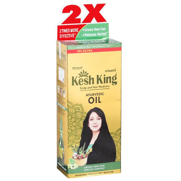 Kesh King Hair Oil - 100ml + 20% Extra (Pack of 2)