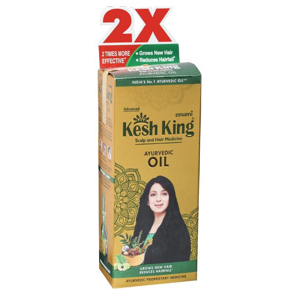 Kesh King Ayurvedic Scalp And Hair Oil 50 Extra Buy Kesh King Ayurvedic  Scalp And Hair Oil 50 Extra Online at Best Price in India  Nykaa