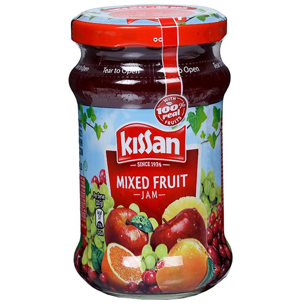 200 gm Kissan Jam/Honey Glass Jar 53 mm Lug Neck - Ajanta Bottle Pvt Ltd 