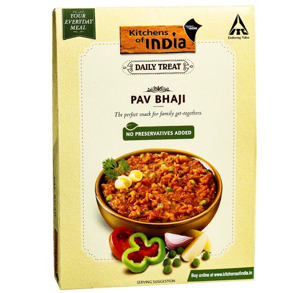 Buy Kitchens Of India Pav Bhaji 285 G Online At Best Price In India   Kitchens Of India Pav Bhaji 1577100033 10065942 1 