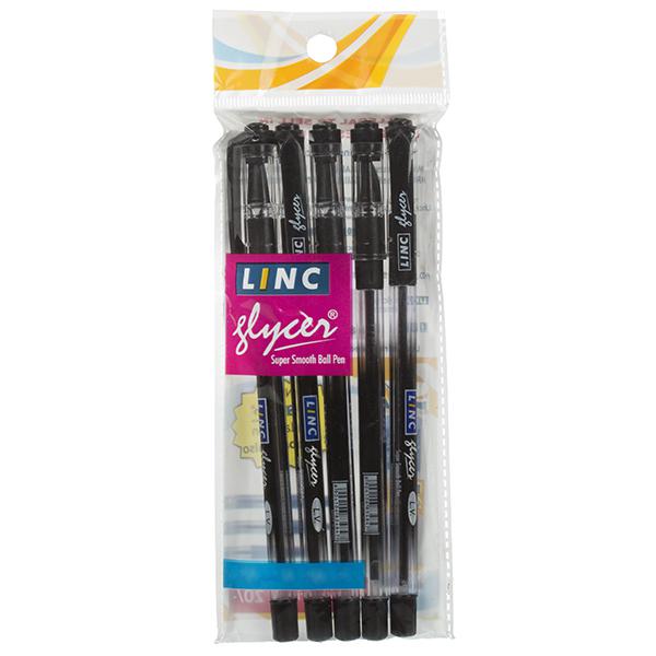 Linc Glycer Ballpen 3pcs Black