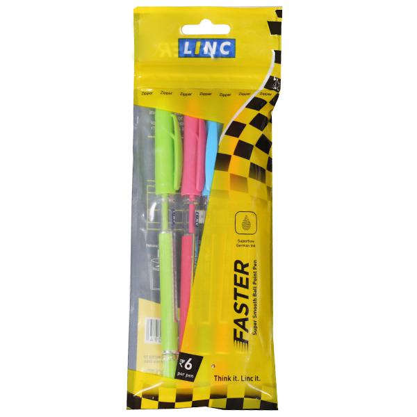 Plastic Ultra Smooth New Stylish Linc Blue Pen For Writing at Best Price in  Mawana
