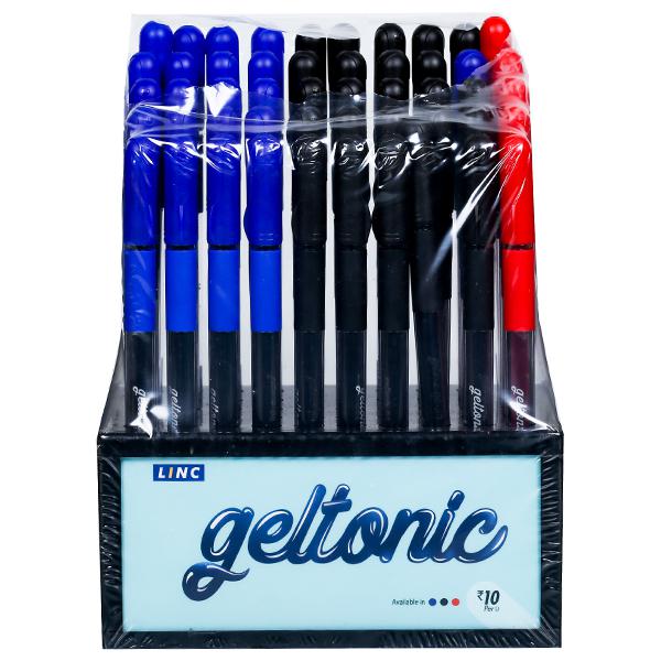 Buy Linc Geltonic Assorted Gel Pen Pack Of 50 Online at Best price in ...