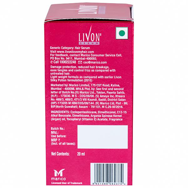 Livon Serum Hair Essentials 100 ml Online at Best Price | Hair Oils | Lulu  Qatar