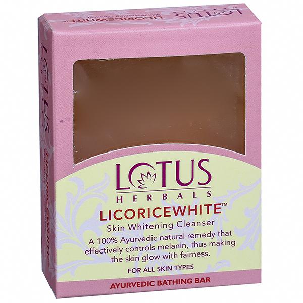 Lotus Herbals Licoricewhite Ayurvedic Bathing Bar 100 g