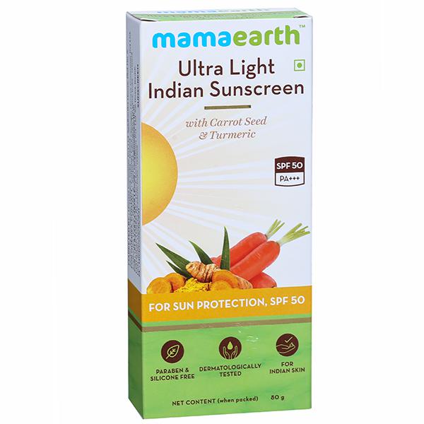 Mamaearth ultra hot sale light sunscreen