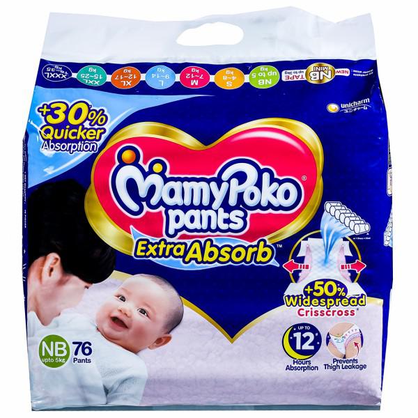 Nonwoven Pant Diapers Mamy Poko Large Pants Diaper Age Group Upto 12  Months Packaging Size 30 Piece