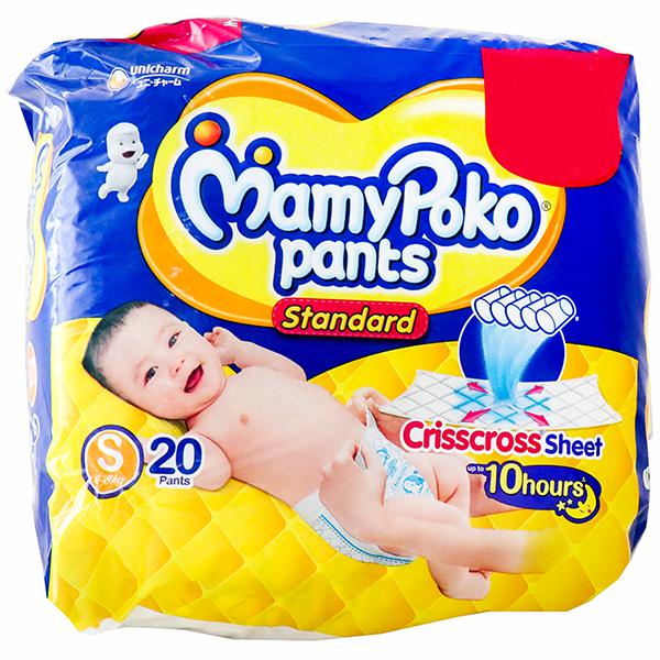 Buy Mamypoko Extra Absorb Diaper Pants  NB1 Upto 5 kg For New Born  Crisscross Absorbent Sheet Upto 12 Hours Absorption Online at Best Price  of Rs 99  bigbasket