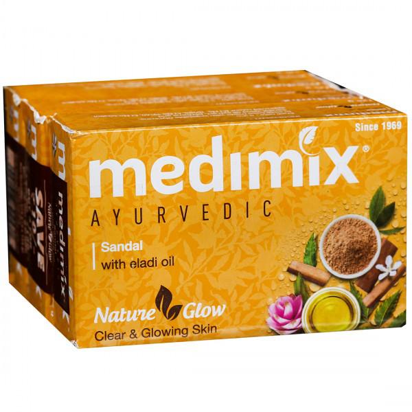 Buy MEDIMIX Sandal with Sandal and Eladi Oil | Pack of 12 | Each 75g | To  keep your Skin Fresh and Glowing | Online at Best Prices in India - JioMart.