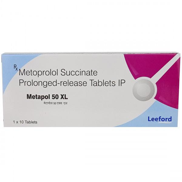 Buy Metapol 50 XL Tablet (10 Tab) Online