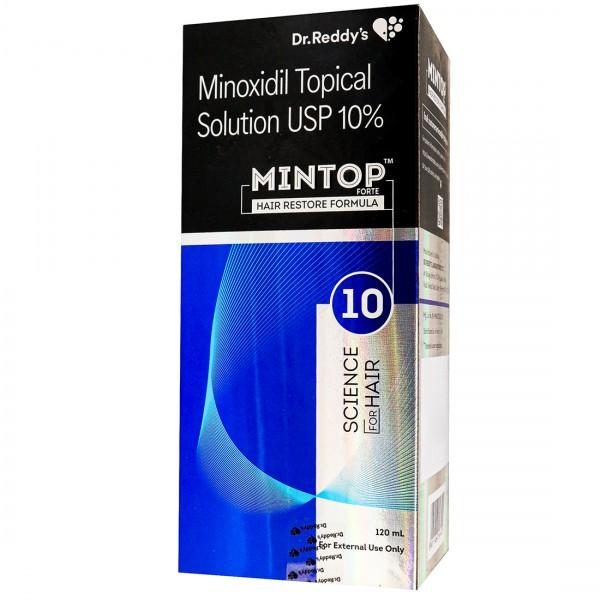 Buy Mintop Forte 10% Solution 120 ml Online at Best price in India ...