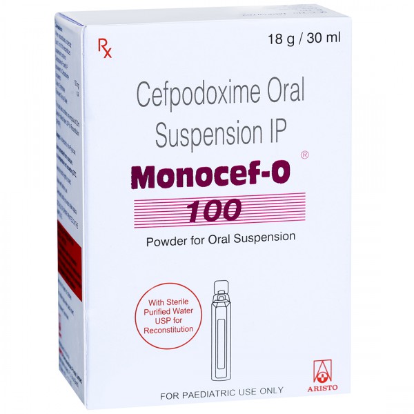 Buy Monocef O 100 mg Dry Syrup 30 ml Online | Flipkart Health+
