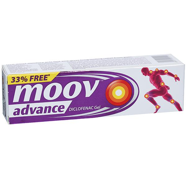 Buy Moov Advance Gel (33% Free) 30 g Online at Best price in India ...