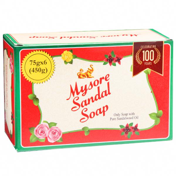 Buy Mysore Sandal Soap 6 X 75 G Online At Best Price In India Flipkart Health 0451