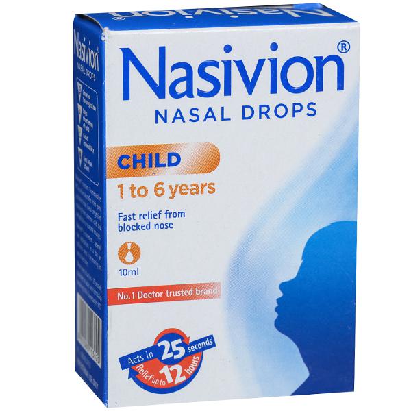 Nasal drops for deals kids