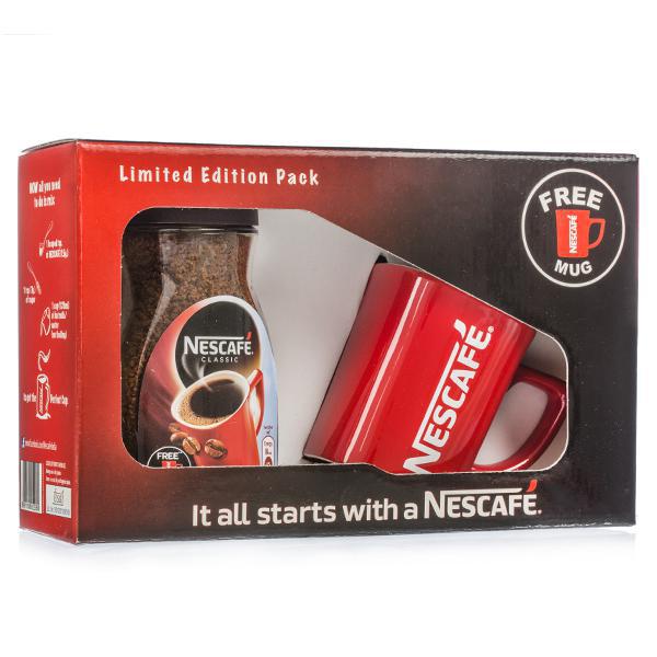 Nescafe Classic Coffee, Glass Jar, 100G