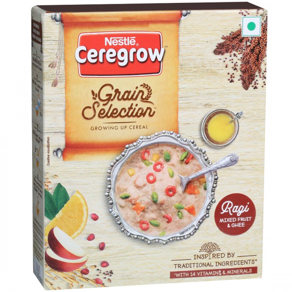 Buy Nestle Ceregrow Grain Selection Growing Up Cereal Ragi Mixed Fruit ...