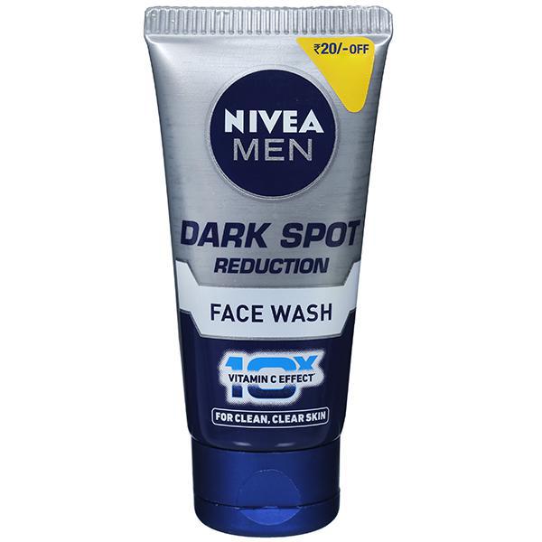 Buy Nivea Men Dark Spot Reduction Vitamin C Effect Face Wash Off Rs 20 50 G Online At Best