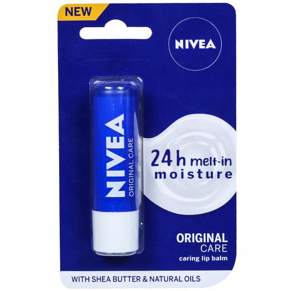 Buy Nivea Original Care Caring Lip Balm 4 8 G Online At Best Price In