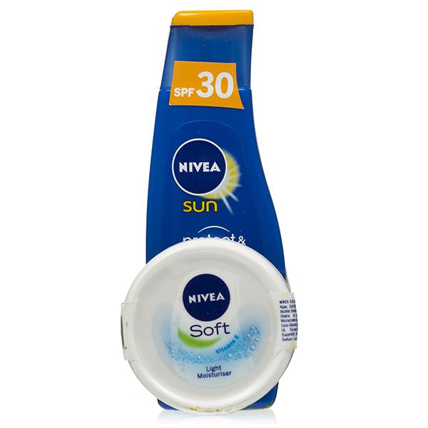 Buy Nivea Sun Protect & Moisture Spf 30 Lotion (Free Soft Cream 25 75 ml Online | Flipkart Health+