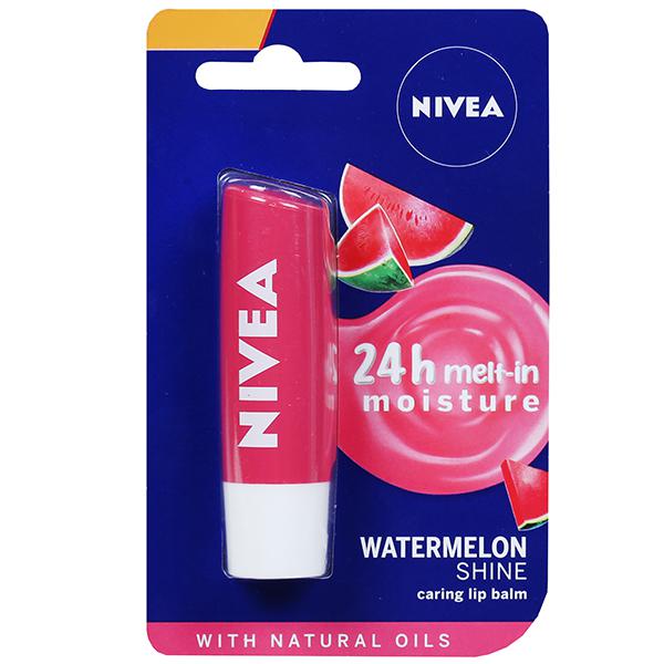 Buy Nivea Watermelon Shine Caring Lip Balm 4 8 G Online At Best Price