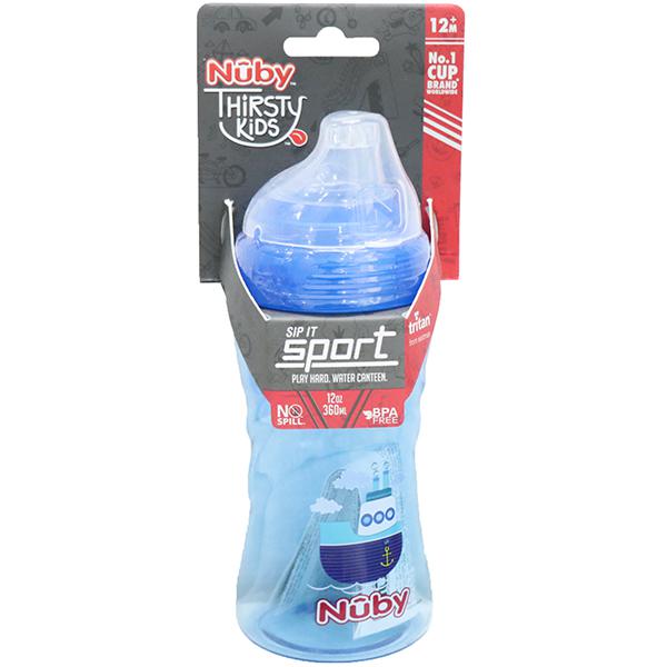 Nuby best sale sports bottle