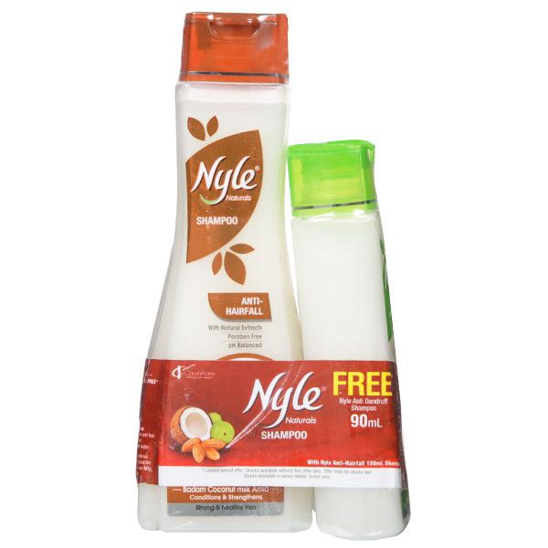 Buy Nyle Naturals Anti Hairfall Shampoo  Silky  Smooth 400 ml Online at  Best Price  Shampoos