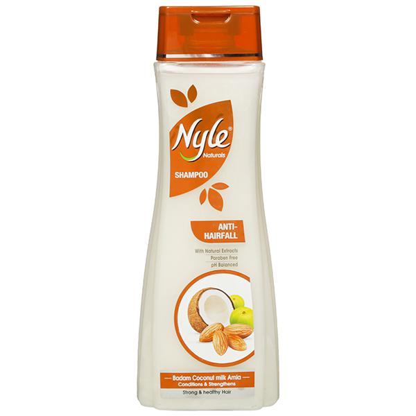 Nyle Naturals Soft and Shiny Anti Hairfall Shampoo With Goodnes Of Apple  Cider Vineger And Argan Oil 90 ML