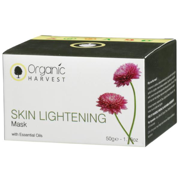 organic harvest skin lightening mask