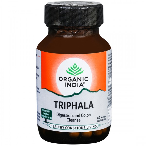 Buy Organic India Triphala Veg 60 Capsules Online at Best price in