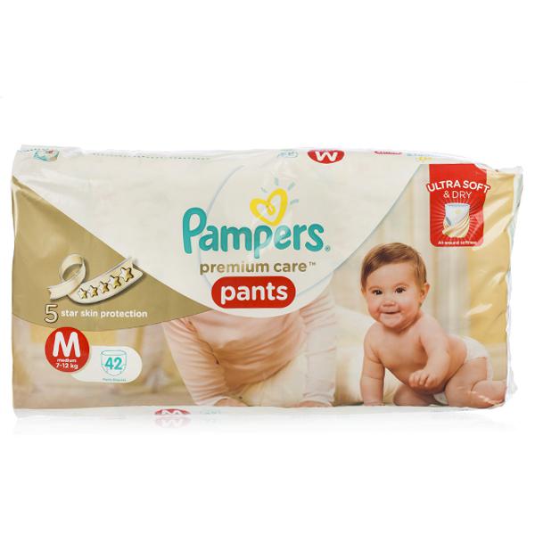 Buy Pampers Premium Care Pants New Born Extra Small size baby Diapers  NBXS 50 count Softest ever Pampers Online at Low Prices in India   Amazonin