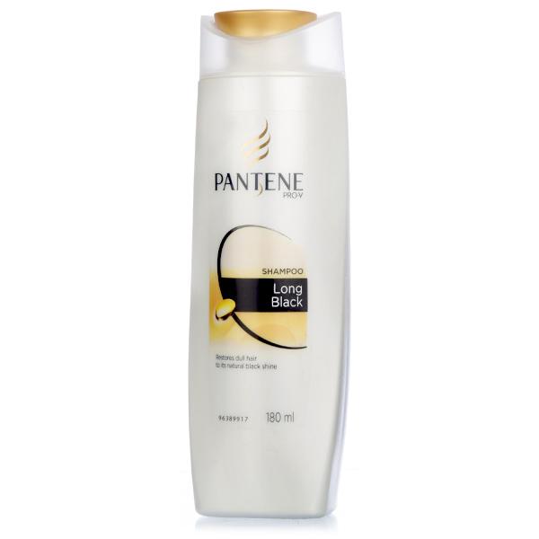 Buy Pantene Long Black Shampoo 180 ml Online at Best price in India ...