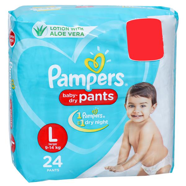 Pampers All round Protection Pants, Large size baby Diapers, (9-14kg) 64  Count | eBay