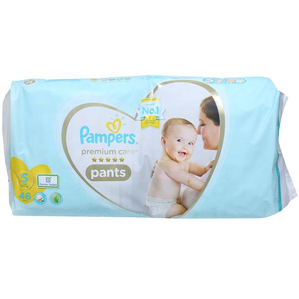 Pampers Premium Care Pants, Small size baby diapers (S), 140 Count, Softest  ever Pampers pants – JUNIOR SHOP.in
