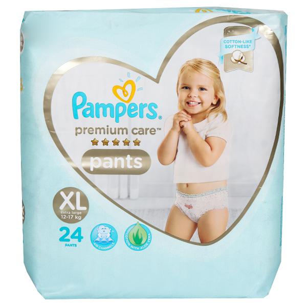 PAMPERS Premium Care Diapers for baby -XL - 12-17 KG - 36 Pants – PyaraBaby