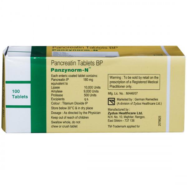 PositraRx: Your Local Online Pharmacy: PANZYNORM-HS TABLET, 54% OFF