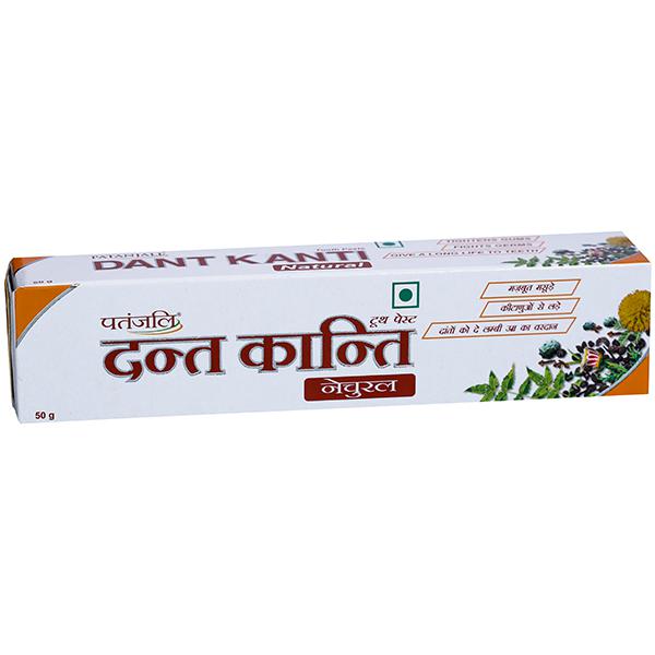 Buy Patanjali Dant Kanti Natural Tooth Paste 50 g Online at Best price ...