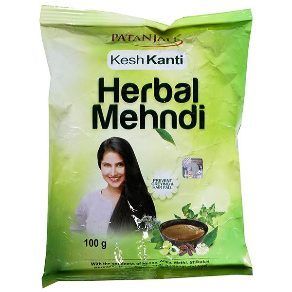 Patanjali KESH KANTI HERBAL MEHANDI(NATURAL BLACK) - Buy Online, Offers on  Patanjali Herbal Mehandi