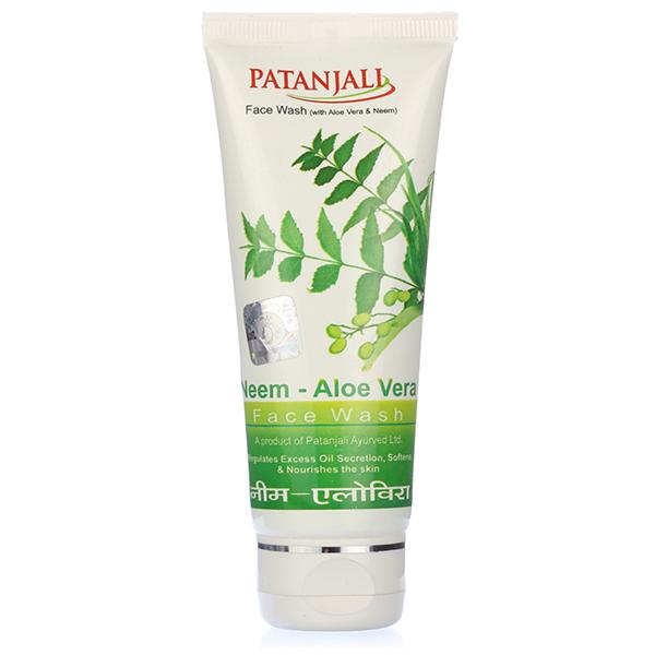 Patanjali aloevera on sale face wash