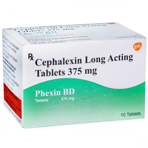 Buy Phexin BD 375 mg Tablet (10 Tab) Online at Best price in India ...