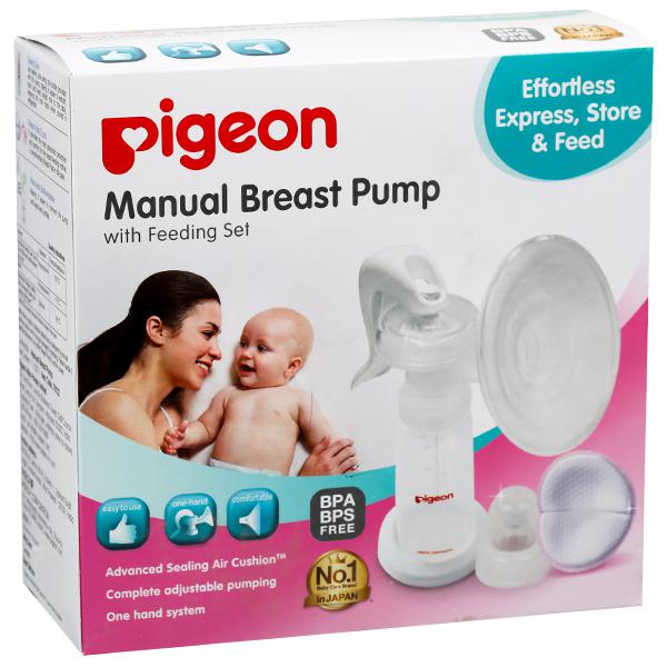 Buy Pigeon Manual With Feeding Set Breast Pump Online | Flipkart