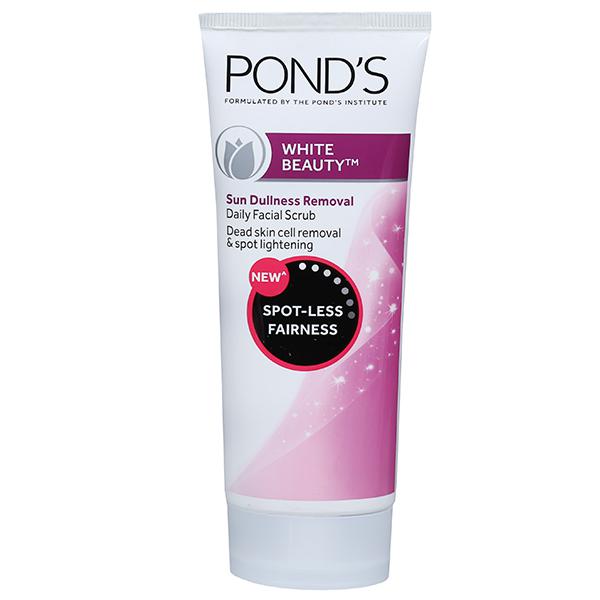 Buy Ponds White Beauty Sun Dullness Removal Daily Facial Scrub 100 g ...