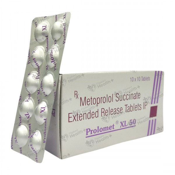 Prolomet Xl 50 MG Tablet XL - Uses, Dosage, Side Effects, Price